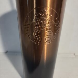 Starbucks Copper to Black Ombre Stainless Tumbler